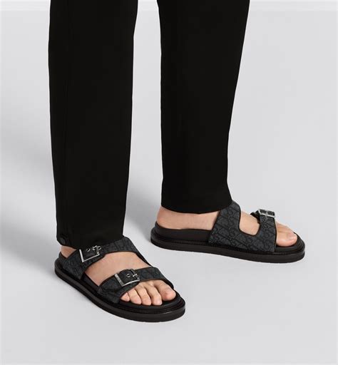 dior aqua sandal black|dior sandals women black.